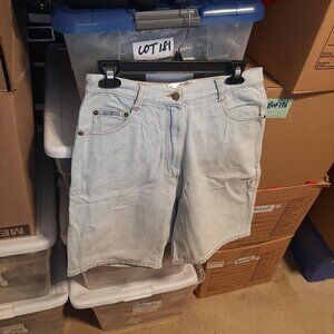 NEW With Tag ! American Denim Mens Denim Shorts Light Blue Size 34